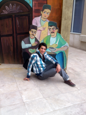 عکس یادگاری دانشجویان در اردوی مشهد