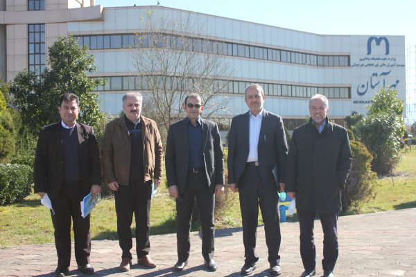 جلسه و بازدید هیئت نظارت دانشگاه گیلان از موسسه آموزش عالی مهرآستان- 4