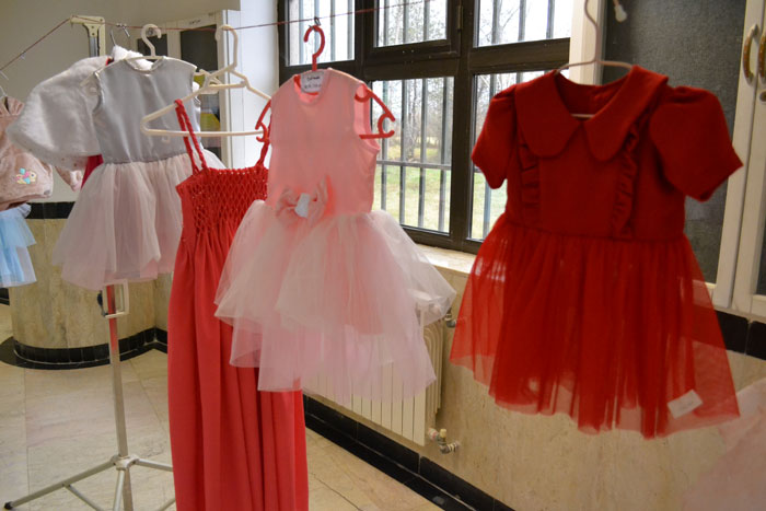 نمونه کار لباس کودک در نمایشگاه طراحی لباس موسسه آموزش عالی مهرآستان